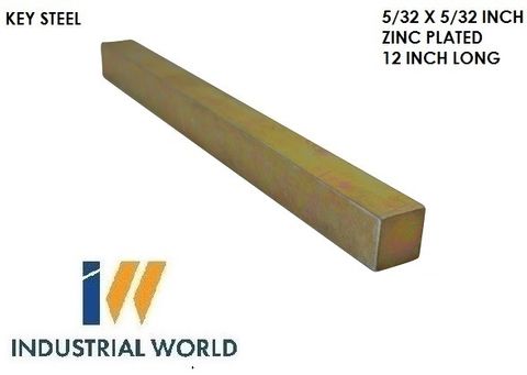 Key Steel 5/32 x 5/32 Inch