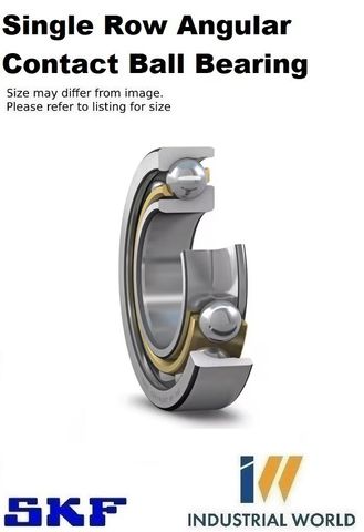 SKF - Angular Contact Bearing Brass Cage