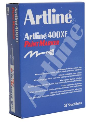 Artline Marker - 400XF - White