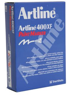 Artline Marker - 400XF - White