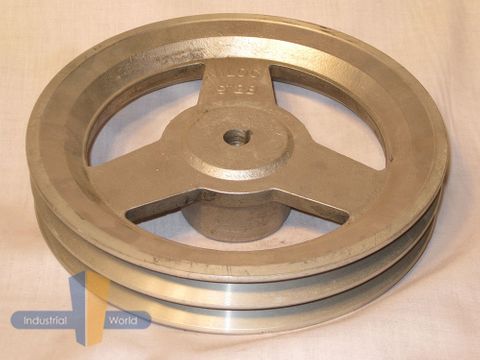 ALUMINIUM PULLEY 9 inch (228.90mm) - 2 row