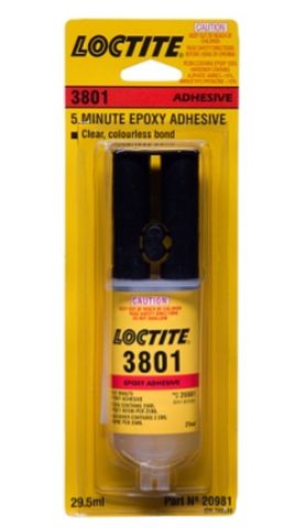 Loctite - EA 3801 5 minute Epoxy Adhesive Dual