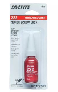 Loctite - 222 Threadlocker Low Strength Purple