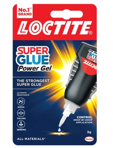 Loctite - Super Glue Power Gel Control CA Liquid