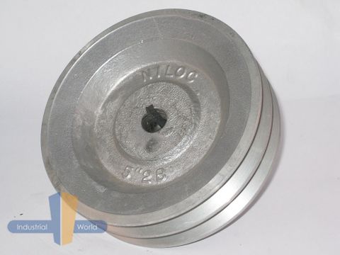 ALUMINIUM PULLEY 5 inch (127.00mm) - 2 row