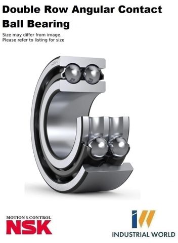 NSK - Double Row Angular Contact Ball Bearing