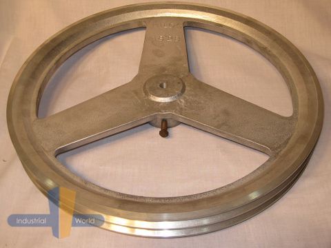 ALUMINIUM PULLEY 18 inch (457.20mm) - 2 row