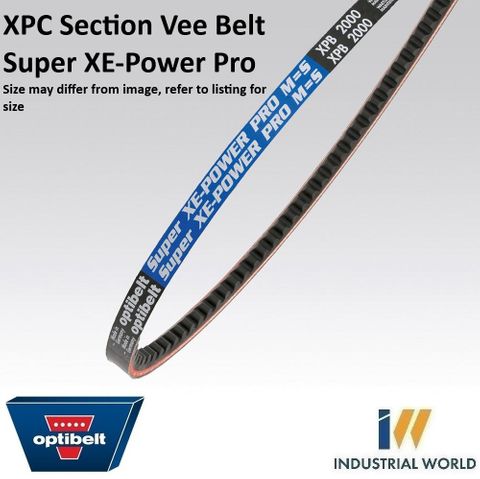 XPC Section Raw edge Belt, cogged Optibelt