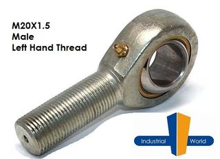 MALE METRIC LEFT HAND ROD END M20X1.5