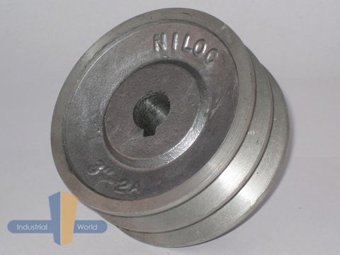 ALUMINIUM PULLEY 3 inch (76.20mm) - 2 row