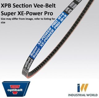 XPB Section Raw edge Belt, cogged Optibelt
