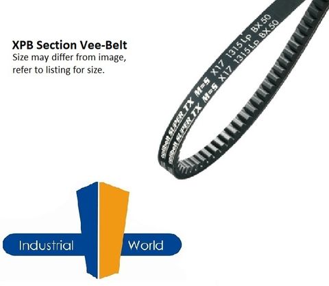 XPB Section Raw edge Belt, cogged Optibelt