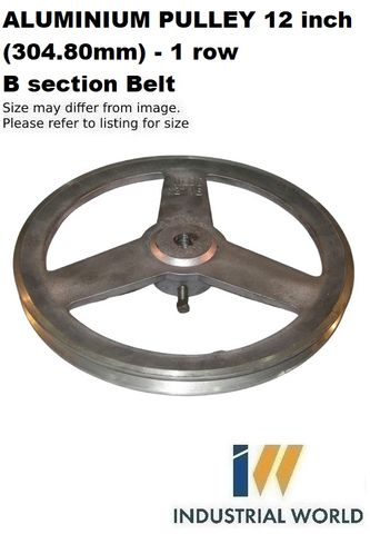 ALUMINIUM PULLEY 12 inch (304.80mm) - 1 row