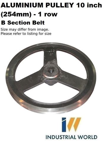 ALUMINIUM PULLEY 10 inch (254.00mm) - 1 row