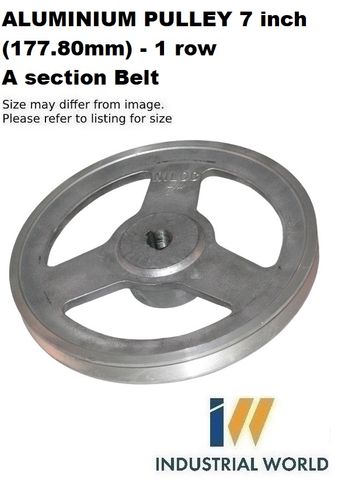ALUMINIUM PULLEY 7 inch (177.80mm) - 1 row