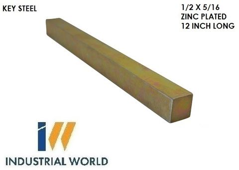 Key Steel 1/2 x 5/16 Inch