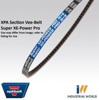 XPA Section Raw edge Belt, cogged Optibelt