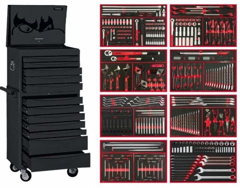 Teng Tools - 408 Piece Metric/AF EVATool Kit