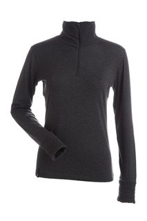 NILS HOLLY T-NECK SKIVVY, CHARCOAL, L