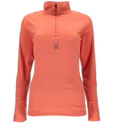SPYDER SHIMMER ('18) WOMENS TOP - CORAL - SIZE XS