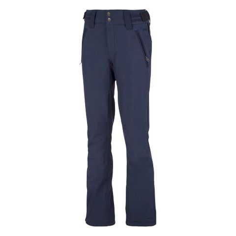 PROTEST LOLE SOFTSHELL WOMENS SKI PANTS - GROUND BLUE - SIZE S