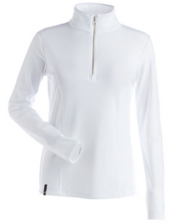NILS ROBIN T-NECK ('19) WOMENS TOP - WHITE - SIZE S