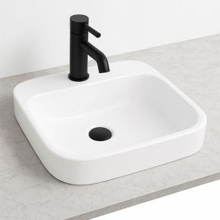 Semi-Recessed Basins