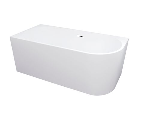 Left Corner 1700X800X600 Gloss White Bathtub OF
