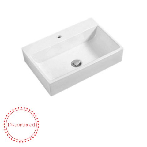 CUBO Wall Hung Square 530x360x120 Basin
