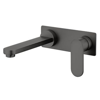 Vetto Wall Basin Mixer Gun Metal Lead Free