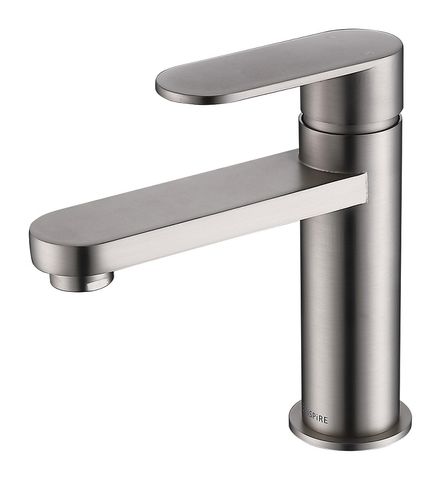 Vetto Basin Mixer Brushed Nickel Lead Free