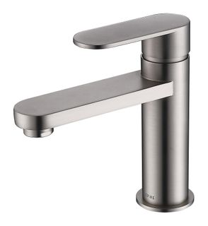 Vetto Basin Mixer Brushed Nickel Lead Free