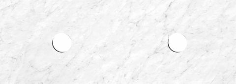 Natural Carrara Marble 1800x465x18 Top