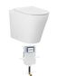 Alzano WF Hurricane Pan Slim Seat / Geberit Inwall Cistern Set (Push Plate Sold Separately)