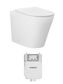 Alzano WF Hurricane Pan Slim Seat / Geberit Inwall Cistern Set (Push Plate Sold Separately)