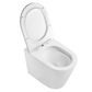 Alzano WF Hurricane Pan Slim Seat / R&T Inwall Cistern Set (Push Plate Sold Separately)