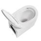 Alzano WF Hurricane Pan Slim Seat / R&T Inwall Cistern Set (Push Plate Sold Separately)