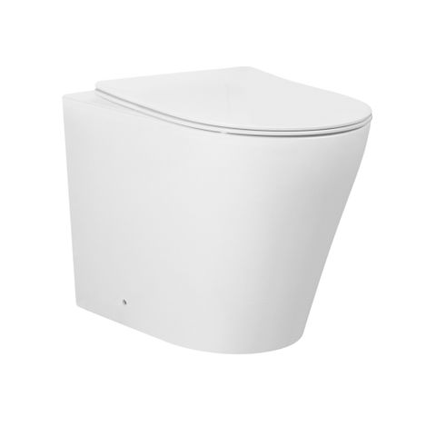 Alzano WF Hurricane Pan Slim Seat / Matte White