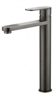 Vetto Lead Free Tall Basin Mixer Gun Metal