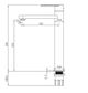 Vetto Lead Free Tall Basin Mixer Gun Metal
