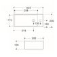 Compact Wall Hung 405x200x105 L/H Basin