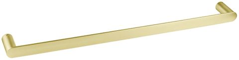 Vetto 750mm Brushed Gold Single Towel Rail