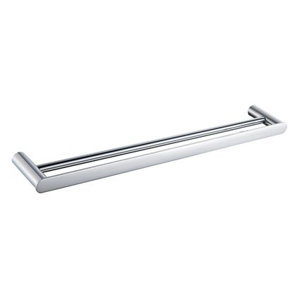 Vetto 750mm Chrome Double Towel Rail