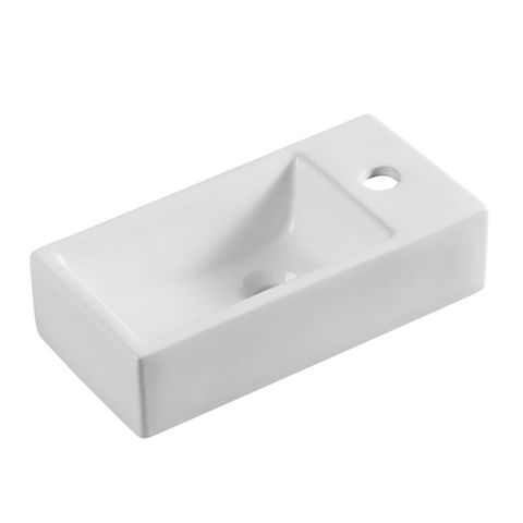 Compact Wall Hung 405x200x105 L/H Basin