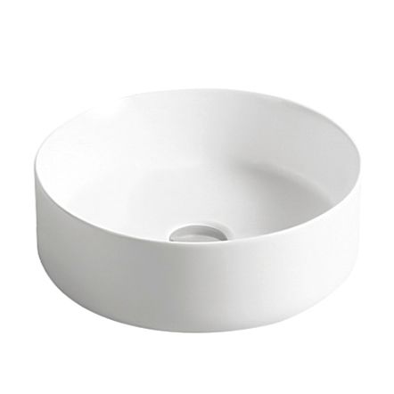 Artis 88 360x360x120 Matte White With Straight Edge Basin