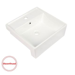 Semi Recess Basin Square 410x410x145