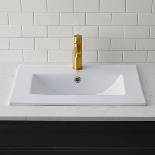 Semi Insert Square 500x360x165 Basin