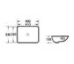 Undermount Square 460x330x195 Basin