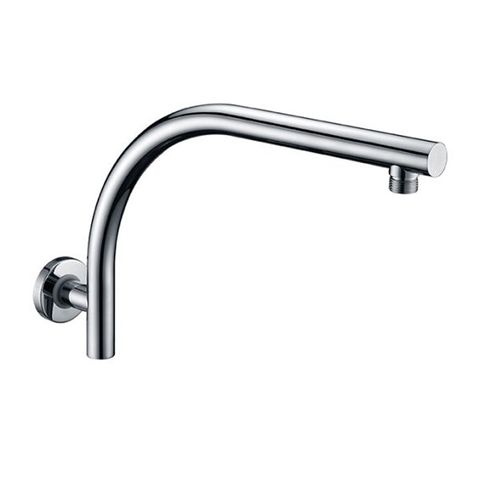 Pavia Chrome Gooseneck Shower Arm
