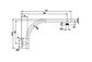 Pavia Chrome Gooseneck Shower Arm